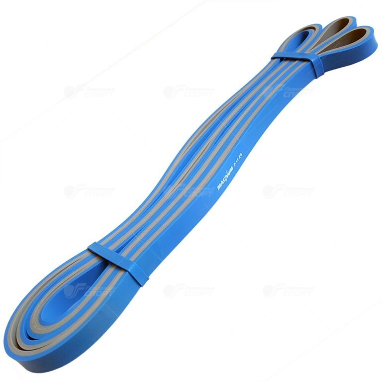 Эспандер резин.петля Magnum (2-15кг,серо-синий) р.10мм арт.MRB200