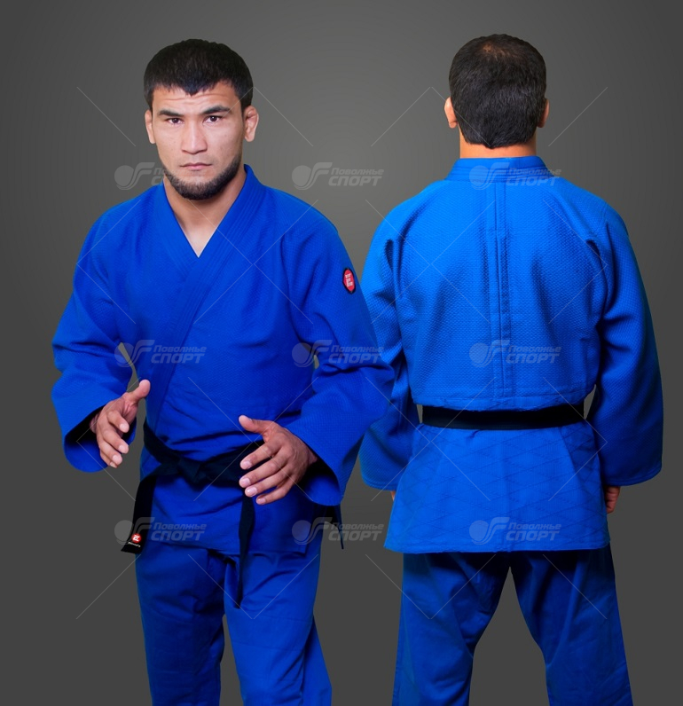 Кимоно Дзюдо тренировочное синее Eskhata р.40-54