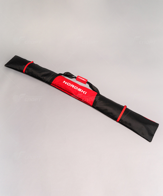 Чехол для лыж NordSki (3 пара) 210см, Black/Red арт.NSV133210