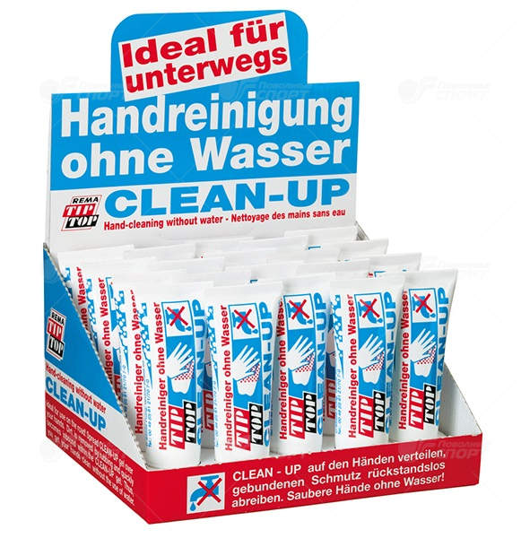 Очиститель рук (гель) TIP-TOP CLEAN-UP 25мл.