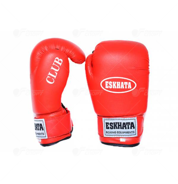 Перчатки боксерские Eskhata Club (иск.кожа) р.8-12ун